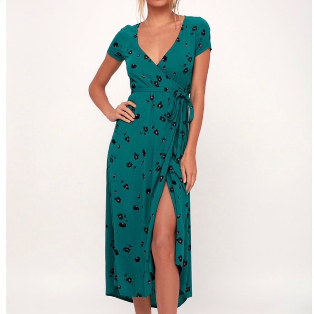 Billabong wrap dress, Medium